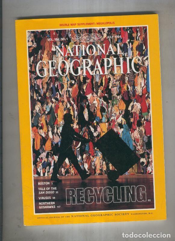 Postkarten: National geographic 1994 july: recycling - Varios