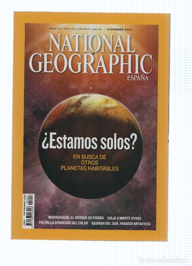 Postales: Revista: NATIONAL GEOGRAPHIC, Diciembre 2009: &iquest;Estamos solos?, En busca de otros planetas habitables