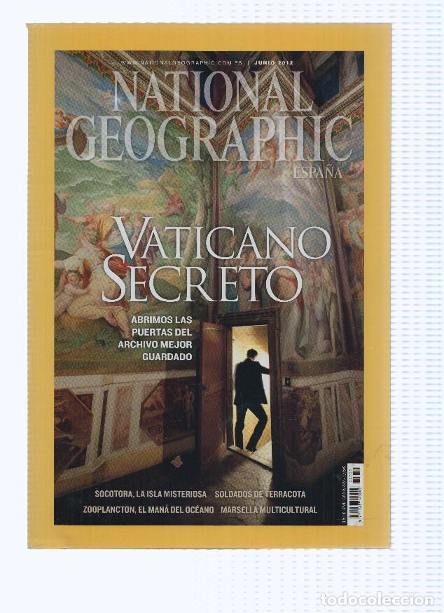Postcards: Revista: NATIONAL GEOGRAPHIC, Junio 2012: VATICANO SECRETO - Varios