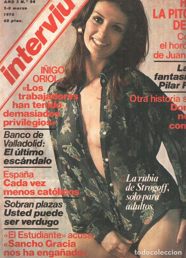 Cartoline: INTERVIU, Numero 0094: LORENZA, la rubia de Strogoff (1978) - Varios