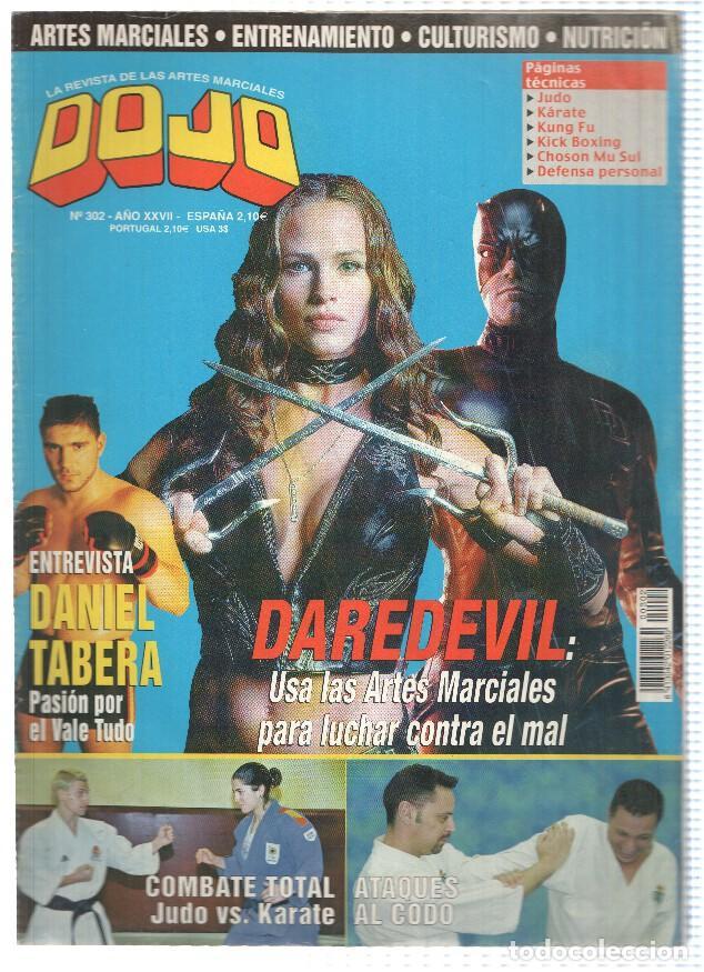 Postales: Revista Artes Marciales: DOJO, Numero 302: Daredevil usa las Artes Marciales (AM 2003) - VARIOS