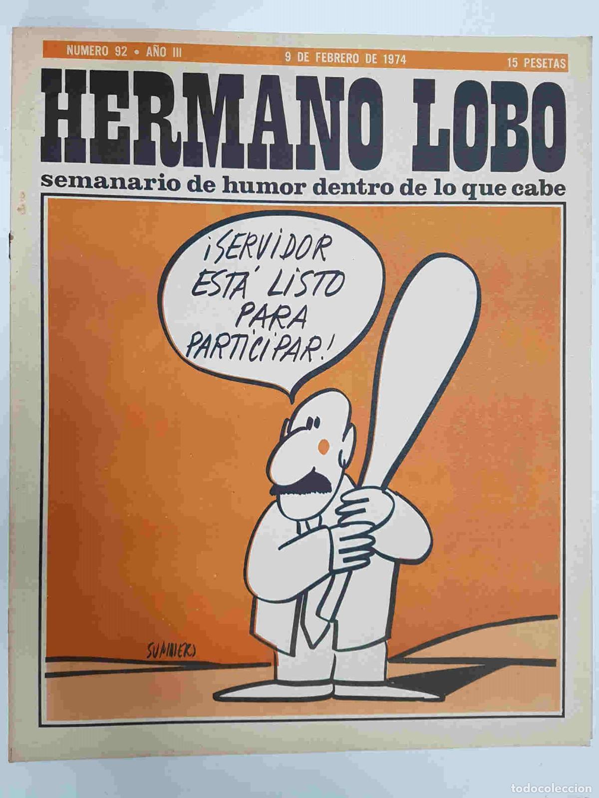 Postcards: Hermano Lobo numero 092: portada de Summers - Forges-Gila-Summers-etc