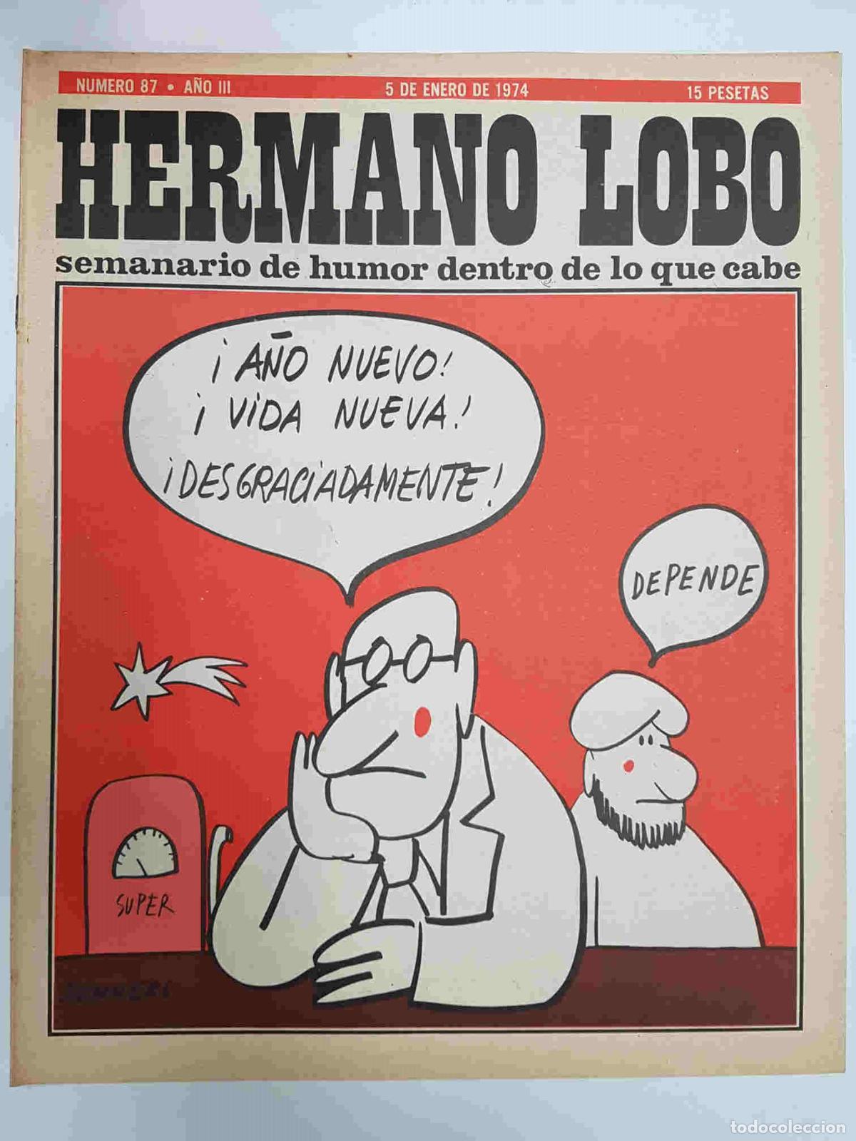 Cartes Postales: Hermano Lobo numero 087: portada de Summers - Forges-Gila-Summers-etc