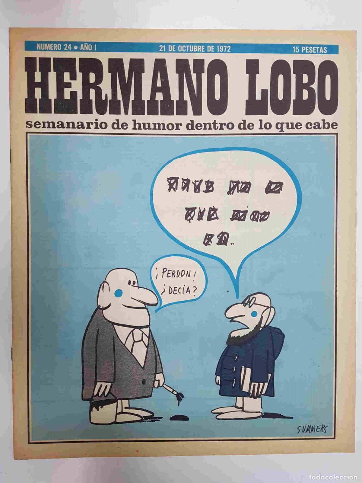 Postais: Hermano Lobo numero 024: portada de Summers - Forges-Gila-Summers-etc