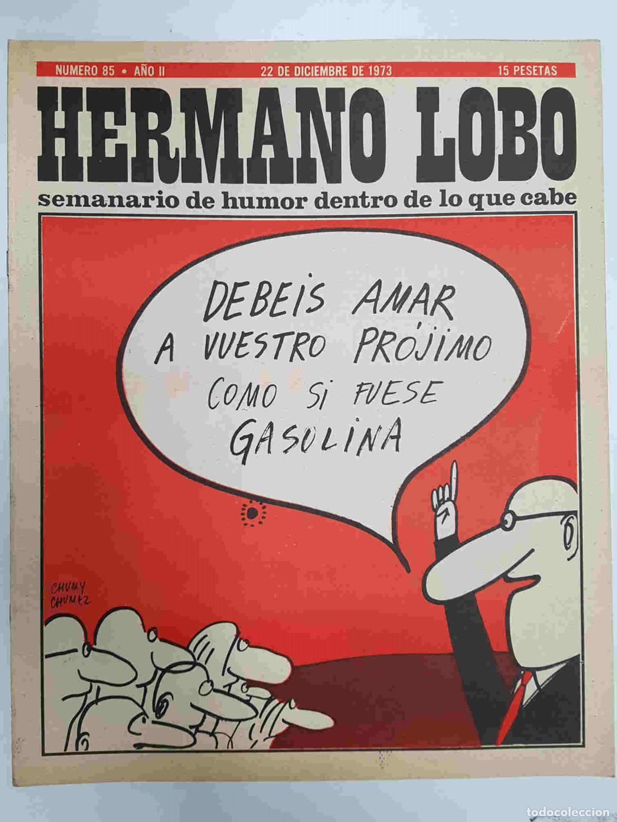 Postkarten: Hermano Lobo numero 085: portada de Chumy Chumez - Forges-Gila-Summers-etc