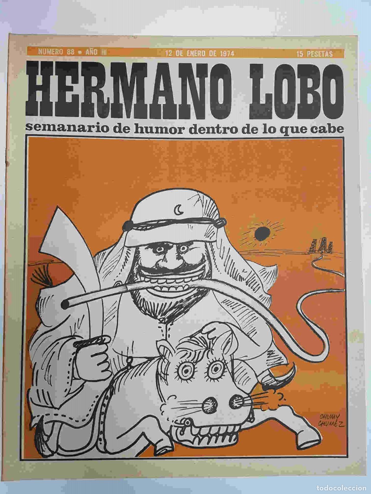 Postkarten: Hermano Lobo numero 088: portada de Chumy Chumez - Forges-Gila-Summers-etc