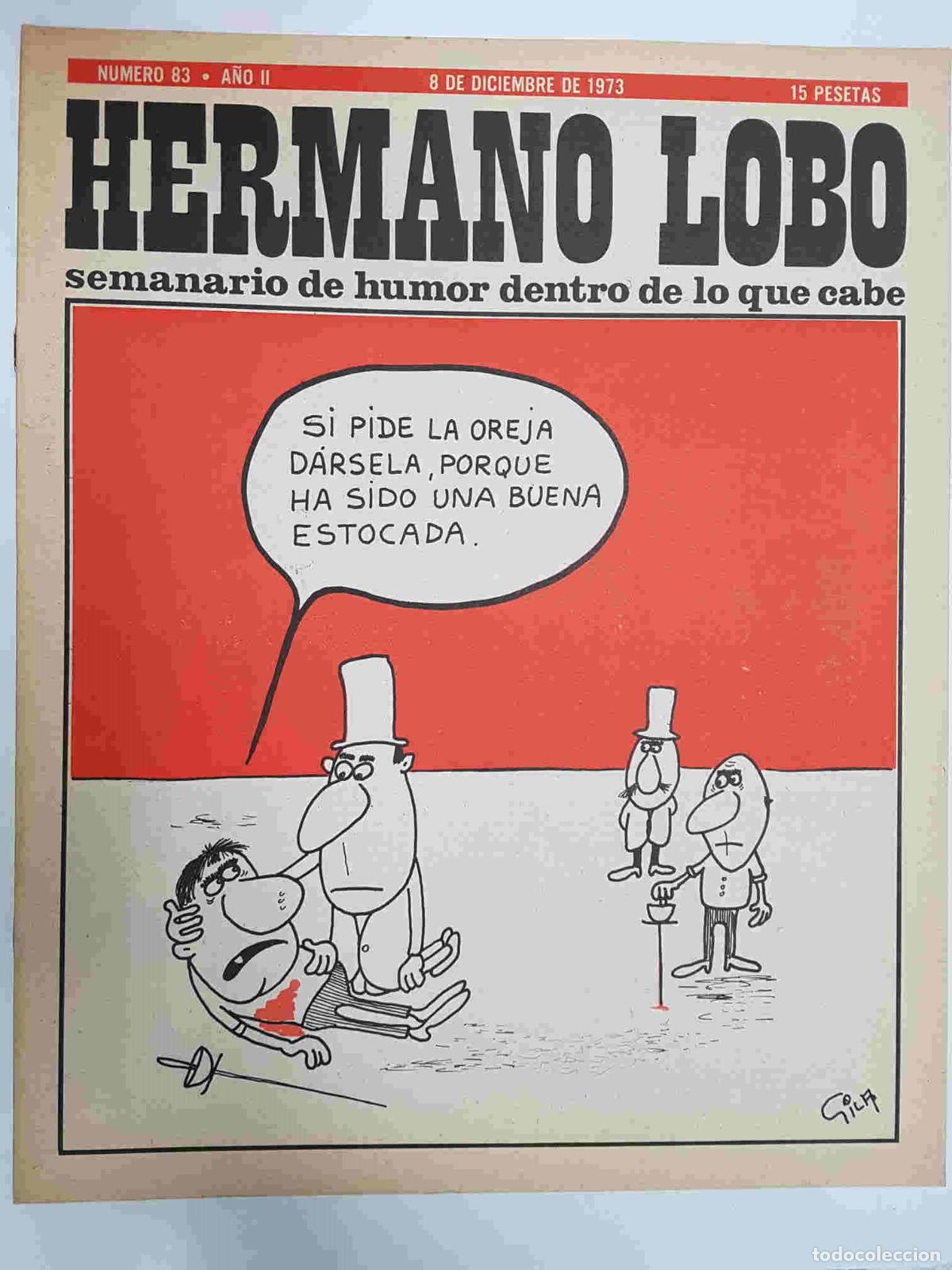 Postkarten: Hermano Lobo numero 083: portada de Gila - Forges-Gila-Summers-etc