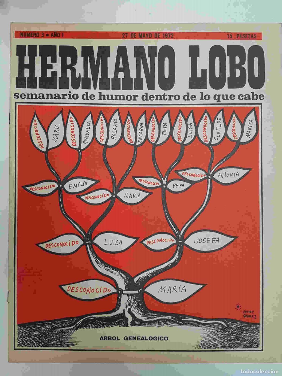 Cartes Postales: Hermano Lobo numero 002: portada de Summers - Forges-Gila-Summers-etc