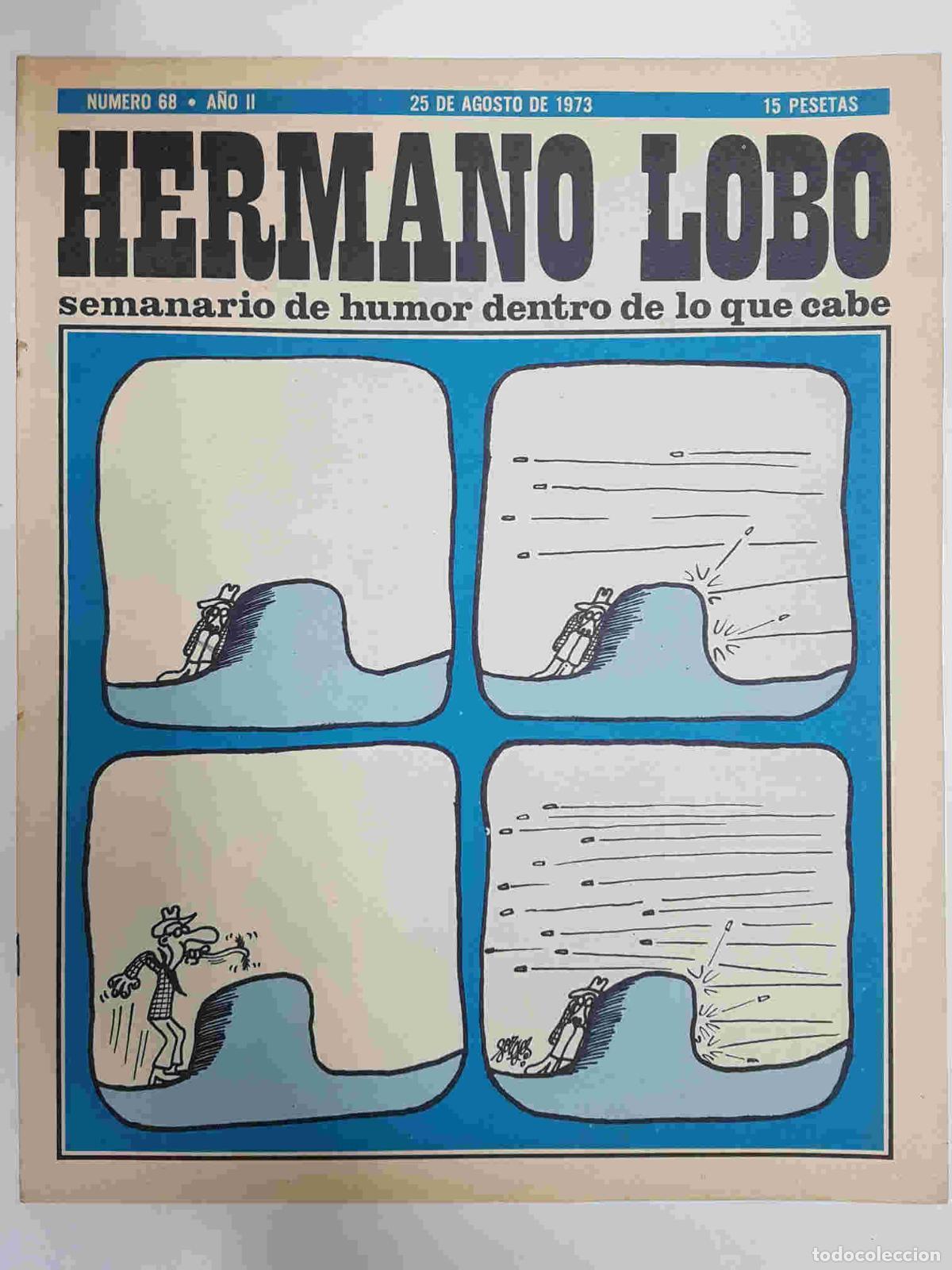 Postkarten: Hermano Lobo numero 068: portada de Forges - Forges-Gila-Summers-etc