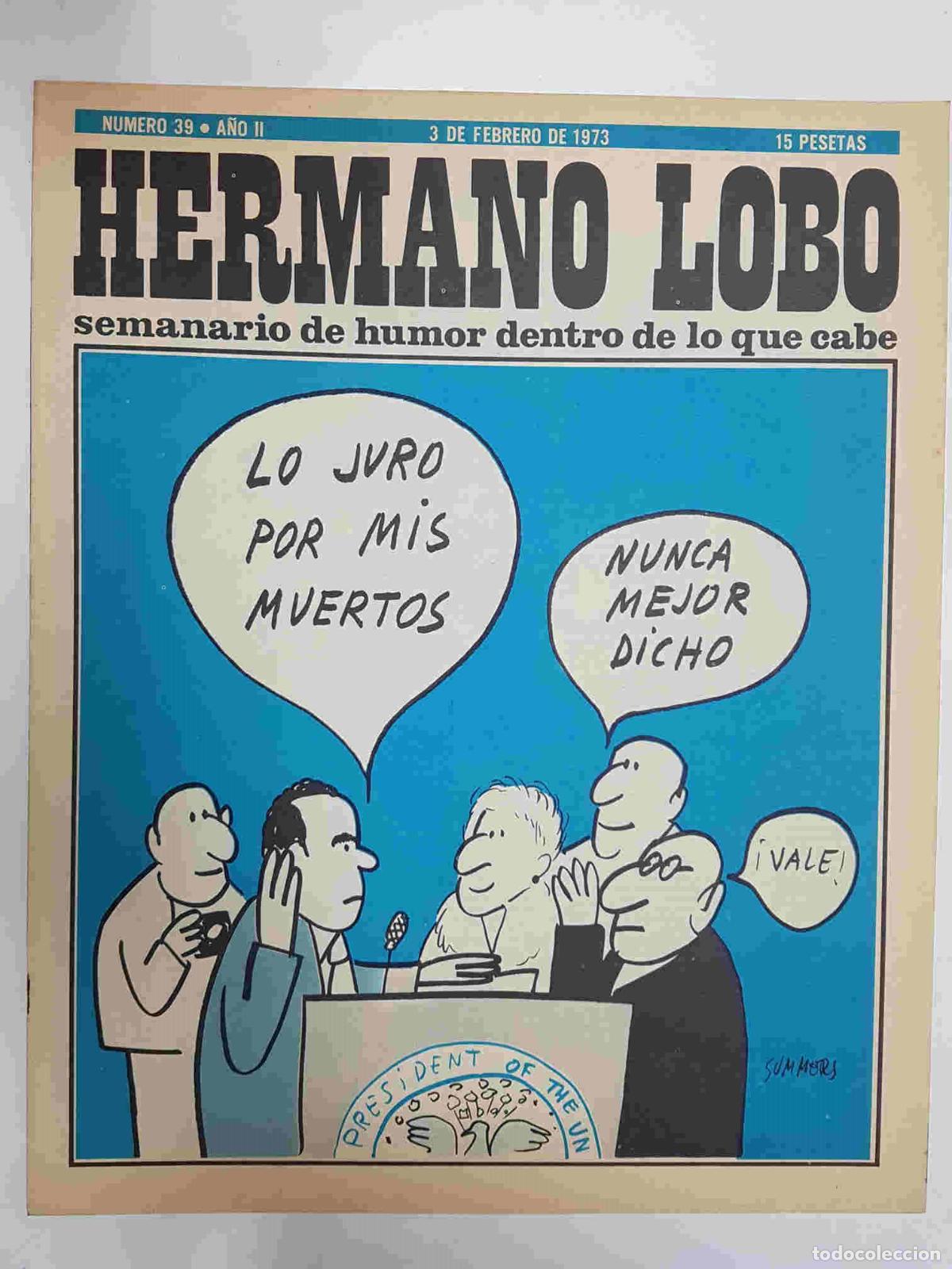 Postcards: Hermano Lobo numero 039: portada de Summers - Forges-Gila-Summers-etc