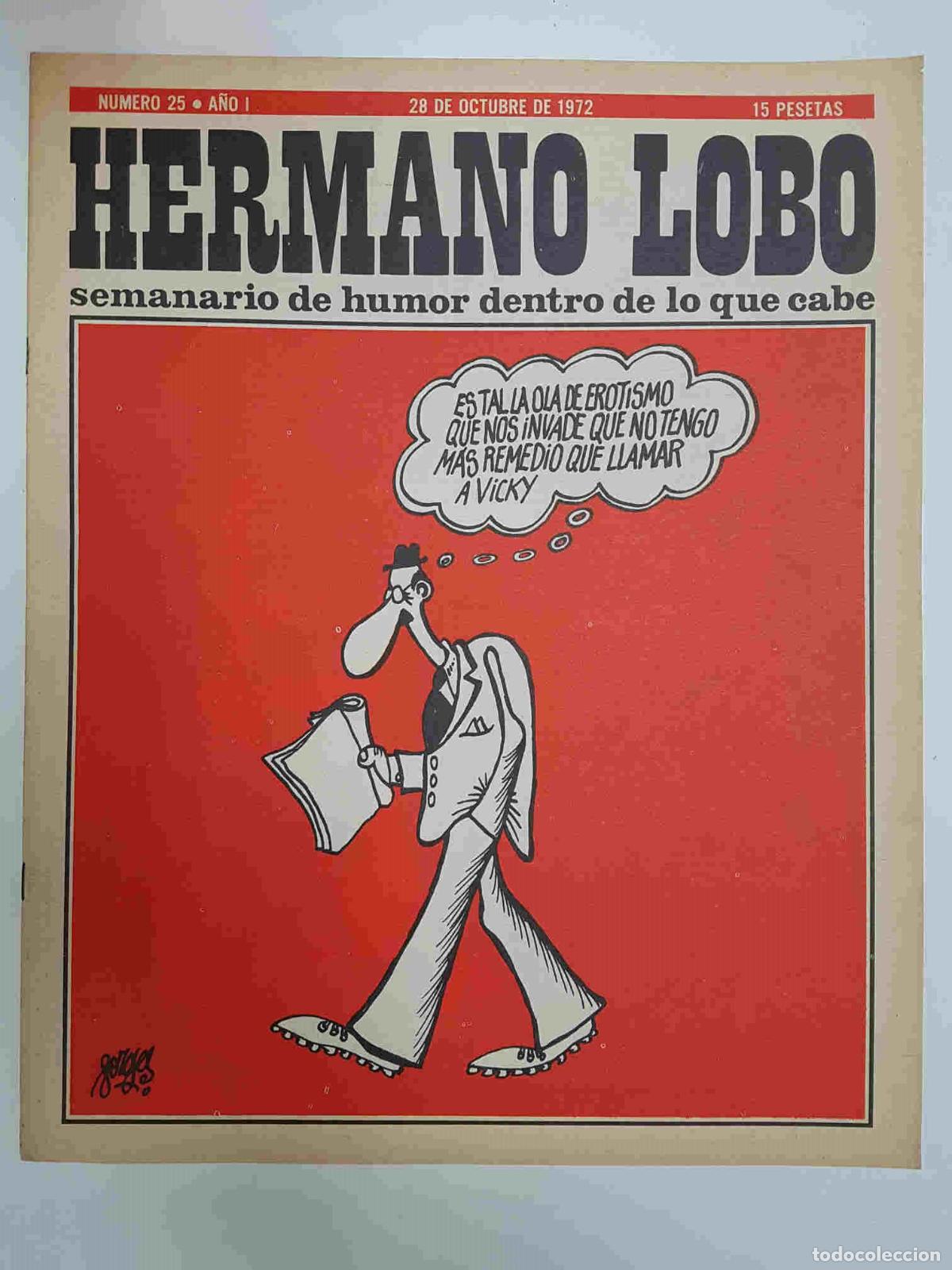 Postcards: Hermano Lobo numero 025: portada de Forges - Forges-Gila-Summers-etc