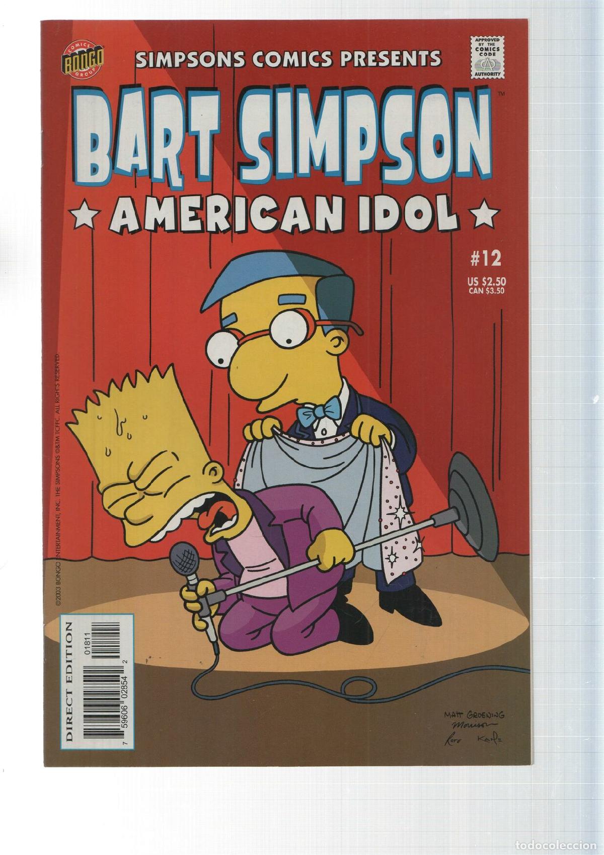 Postales: Bongo: An anime among us - Bart Simpsons numero 12 - Foto 1