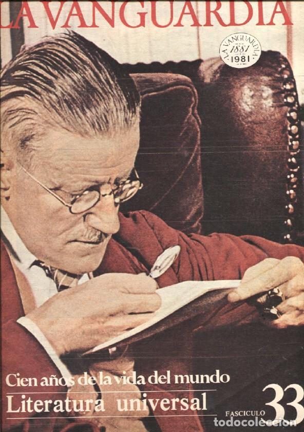 Postales: La Vanguardia fasciculo numero 33: Literatura universal - Varios