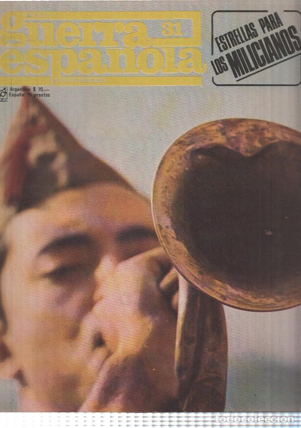 Postcards: Cronica de la guerra espa&ntilde;ola numero 031: Estrellas para los milicianos - Varios