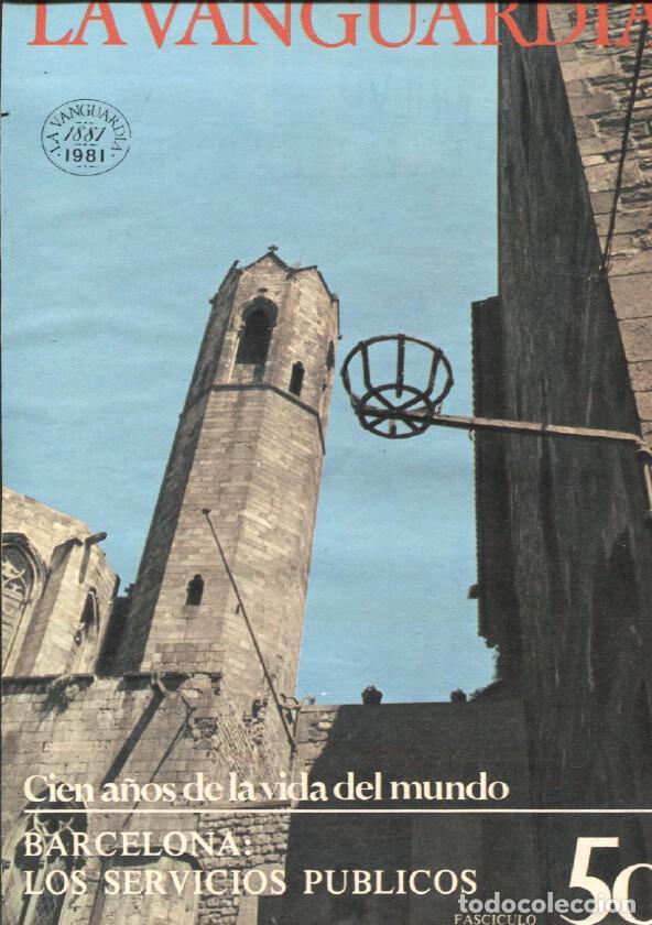 Postkarten: La Vanguardia fasciculo numero 50: Barcelona los servicios publicos - Varios