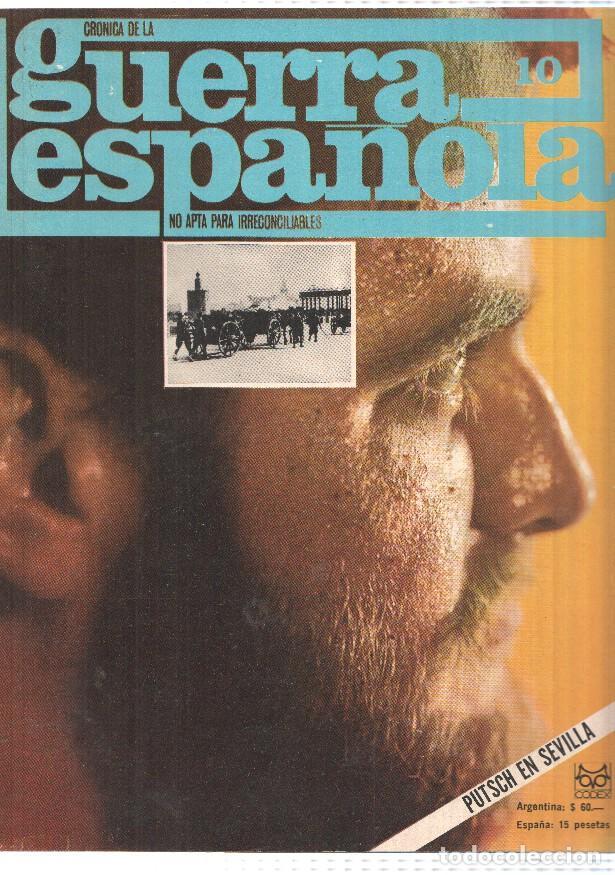 Postcards: Cronica de la guerra espa&ntilde;ola numero 010: Putsch en sevilla - Varios