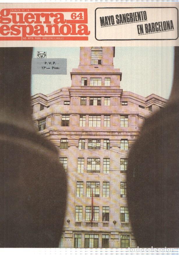 Postales: Cronica de la guerra espa&ntilde;ola numero 064: Mayo sangriento en Barcelona - Varios