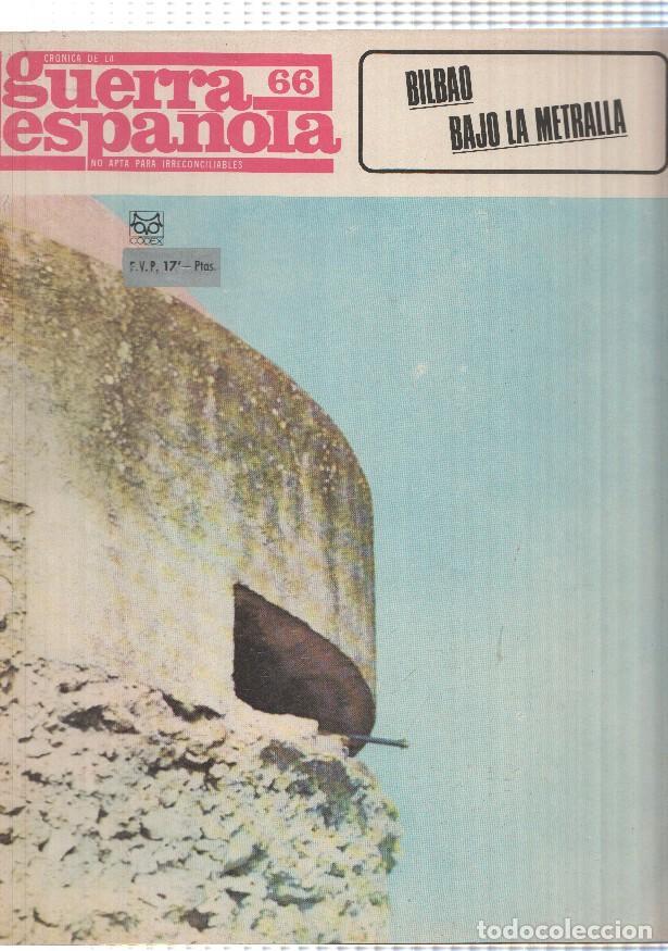 Postkarten: Cronica de la guerra espa&ntilde;ola numero 066: Bilbao bajo la metralla - Varios
