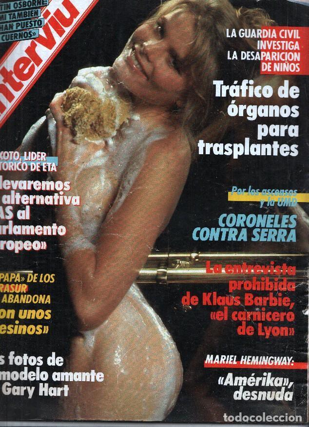 Postales: REVISTA INTERVIU Numero 574 - MARIEL HEMINGWAY - Varios