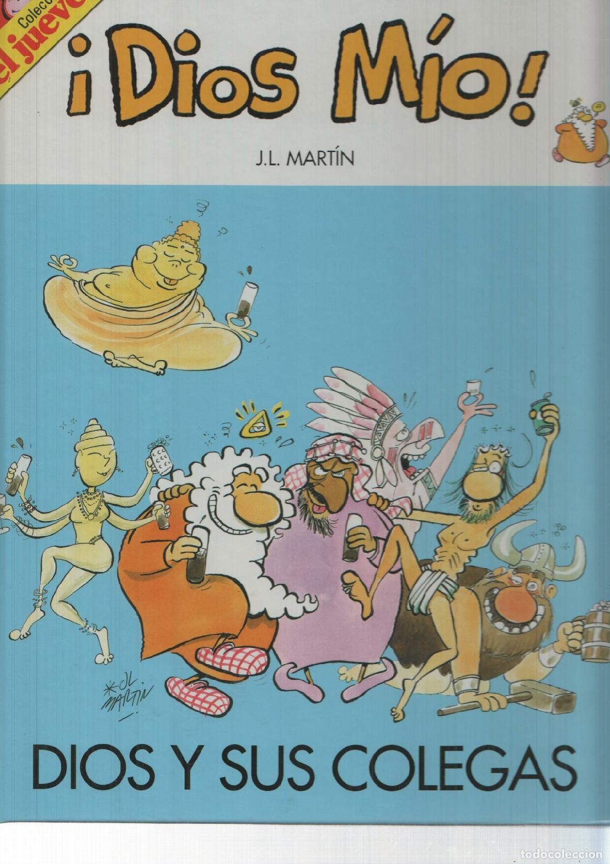 Cartoline: Coleccion El Jueves: Dios Mio. Dios y sus colegas: Autor: J.L. Martin