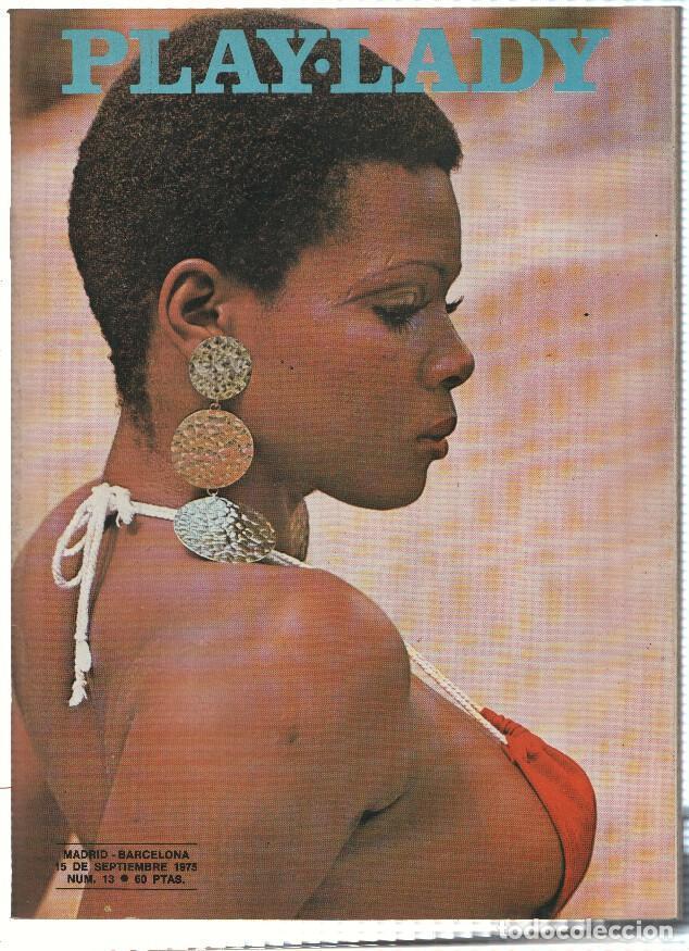 Postales: PLAY LADY, Numero 13: Poster central LESLIE CARLSON, Fedra Lorente, Erika Blank, Britt Ekland - Vari