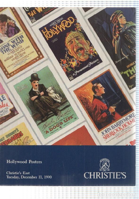 Postais: Hollywood Posters: December 1990. Christies. A dogs life, Gone with the wind. Idioma: ingles - Chris