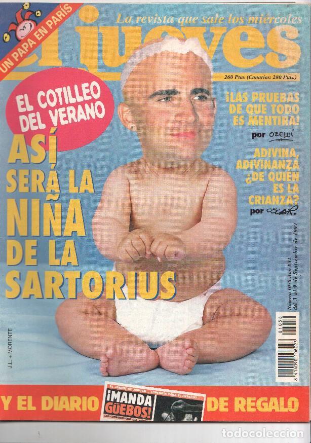 Postais: EL JUEVES numero 1058 - POSTER CENTRAL ANTONIO BANDERAS - Varios