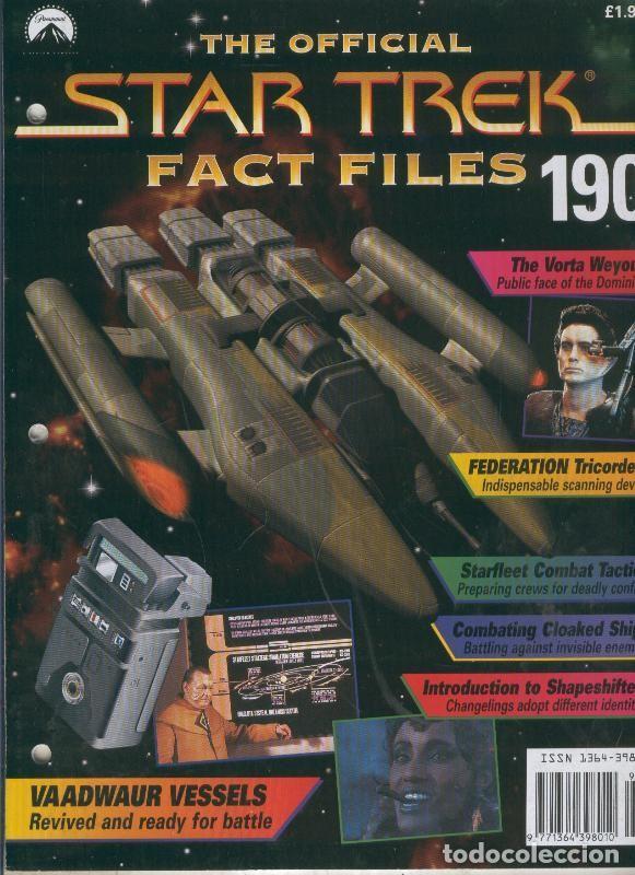 Postales: The Official Star Trek Fact Files 190 - Varios