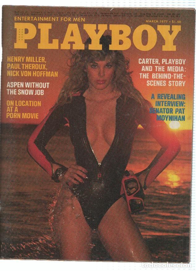 Postcards: PLAYBOY, 3 March 1977 (Volume 24, Numero 03): Poster NICKI THOMAS. Lillian Muller - PLAYBOY