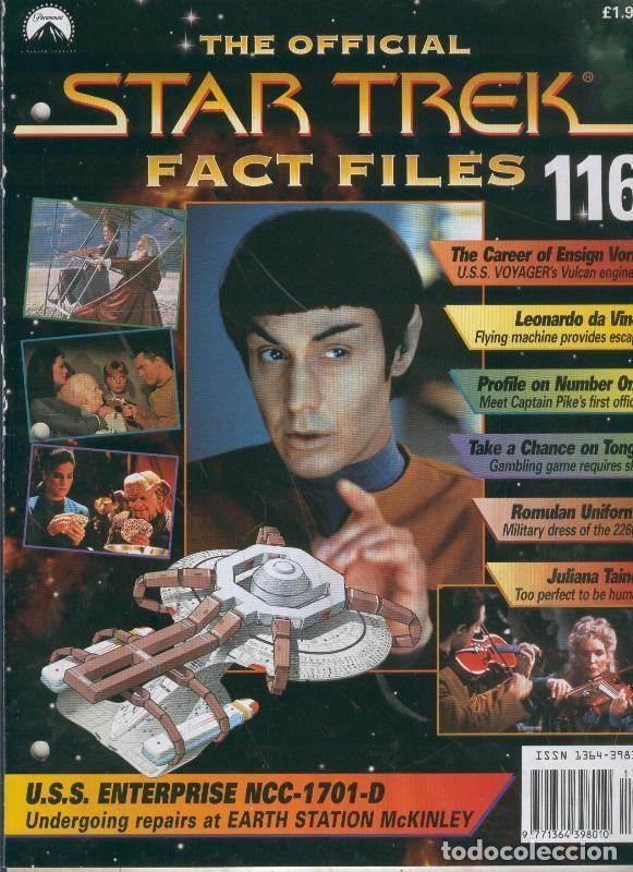 Postales: The Official Star Trek Fact Files 116 - Varios