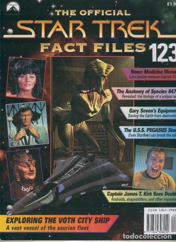 Postales: The Official Star Trek Fact Files 123 - Varios
