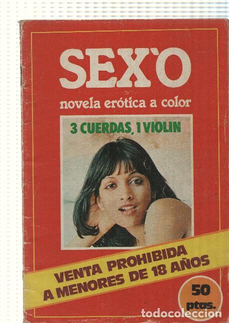 Postales: revista: Sexo-Novela erotica a color - 3 Cuerdas, 1 violin