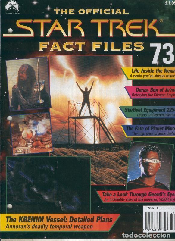 Postales: The Official Star Trek Fact Files 073 - Varios