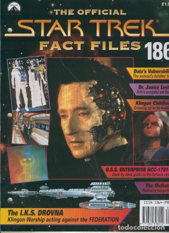 Postales: The Official Star Trek Fact Files 186 - Varios