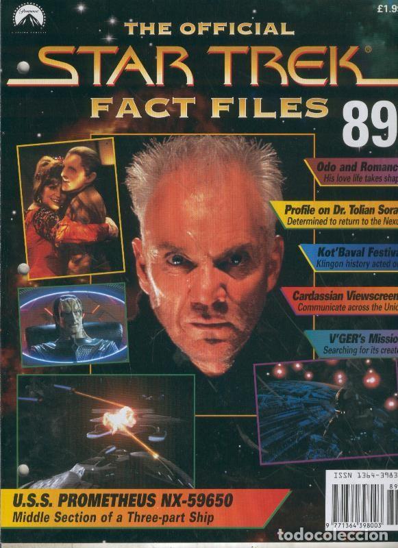 Postales: The Official Star Trek Fact Files 089 - Varios