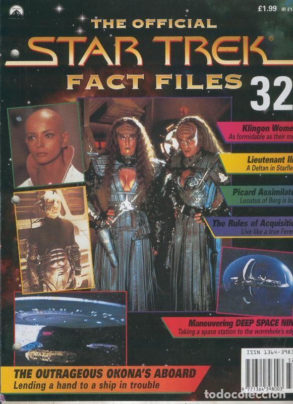 Postales: The Official Star Trek Fact Files 032 - Varios