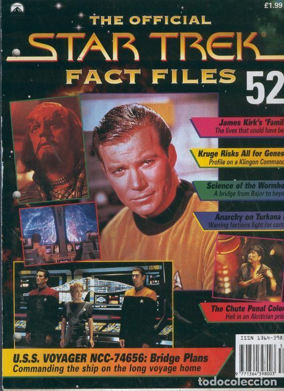 Postales: The Official Star Trek Fact Files 052 - Varios