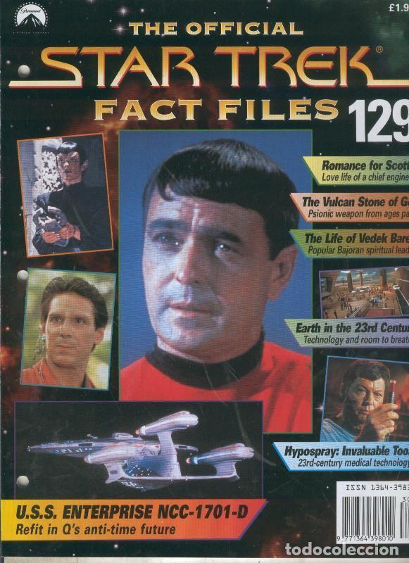 Postales: The Official Star Trek Fact Files 129 - Varios