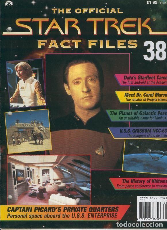 Postales: The Official Star Trek Fact Files 038 - Varios
