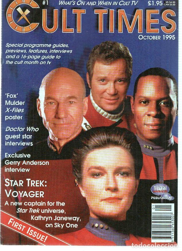Postales: Revista/Magazine: CULT TIMES, Numero 01: STAR TREK VOYAGER (October 1995) - Varios