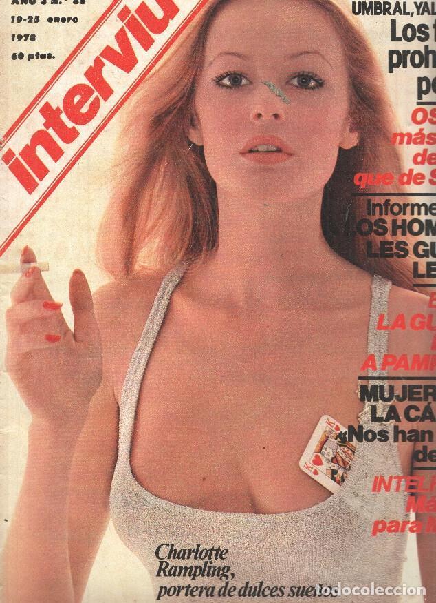 Postales: INTERVIU, Numero 0088: CHARLOTTE RAMPLING, portera de dulces sue&ntilde;os (1978) - Varios