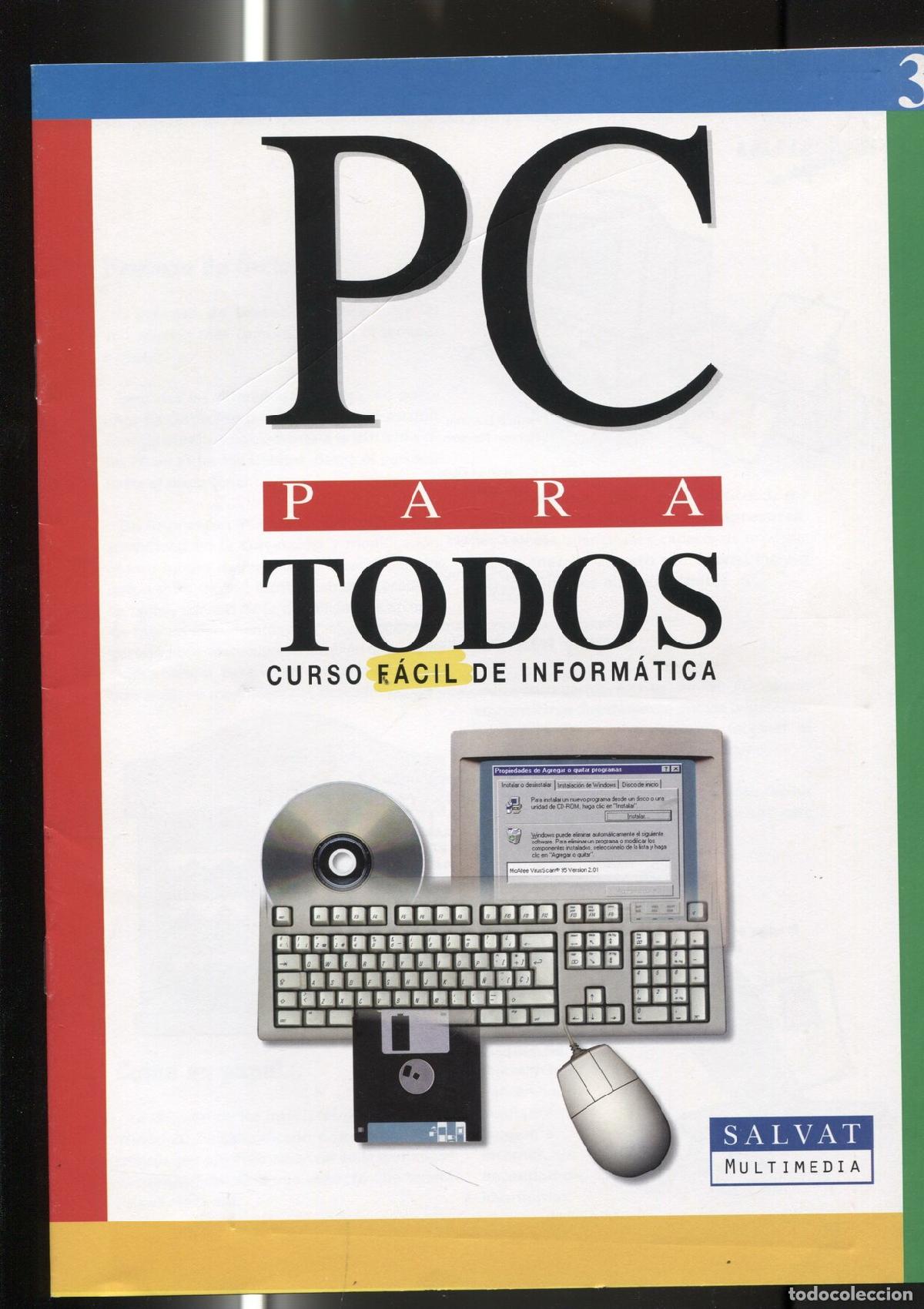 Postales: Fasciculo numero 03 del curso facil de informatica PC PARA TODOS - varios