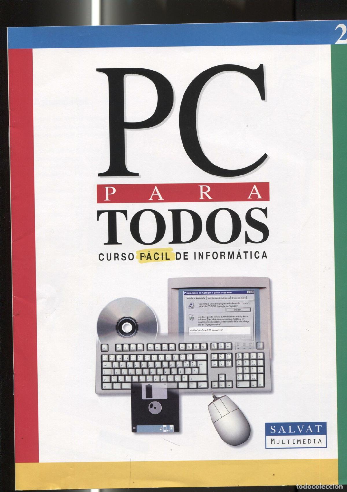Postales: Fasciculo numero 02 del curso facil de informatica PC PARA TODOS - varios