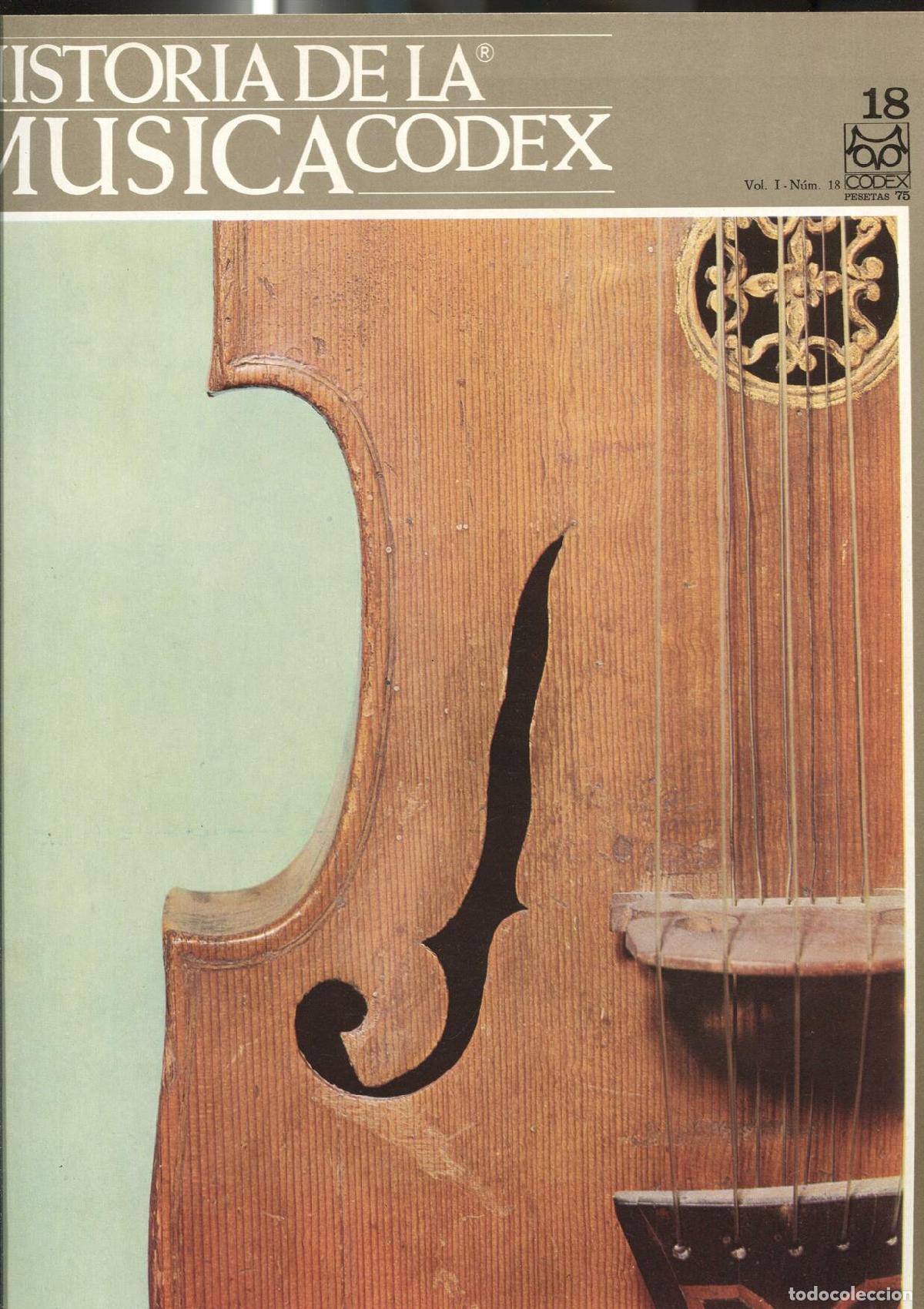 Postales: Historia de la Musica numero 18: La musica de violin - varios