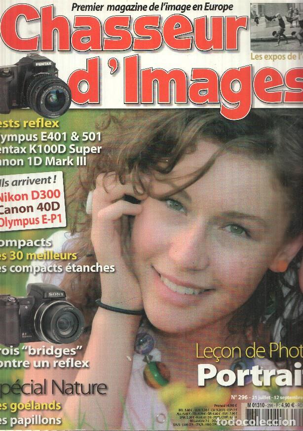 Postales: revista fotografia: Chasseur dImages num 296 aout sept 2007. Pratique: Le portrait - Pratique Natura