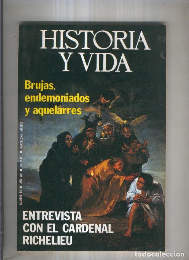 Postcards: Historia y Vida revista numero 085: Brujas, endemoniados y aquelarres - Varios