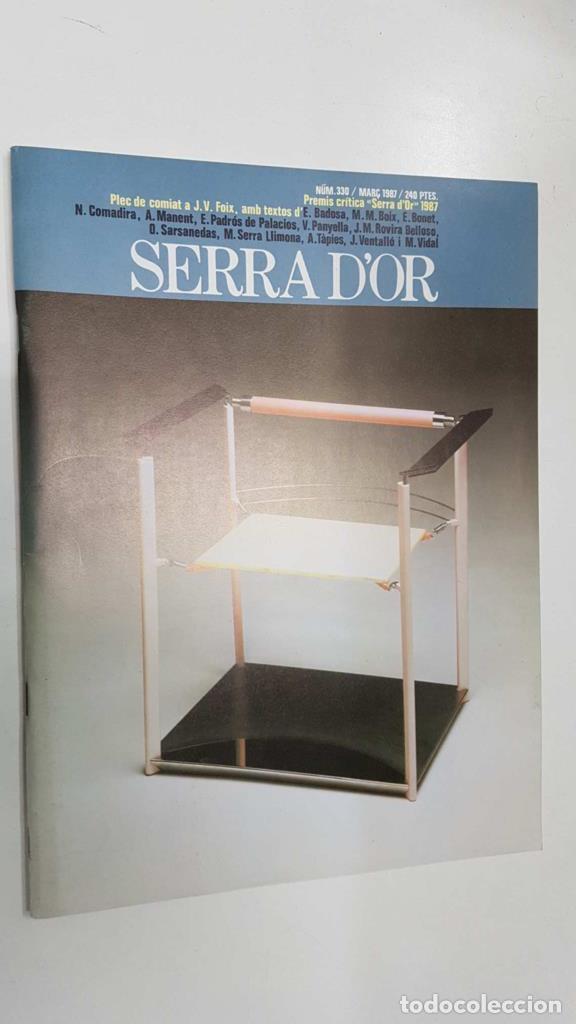 Postkarten: Revista Serra Dor num 330: mar&ccedil; 1987, any XXIX. Plec de comiat a J.V. Foix - Varios