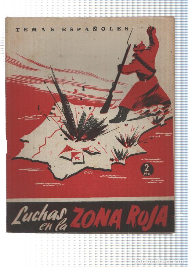 Postkarten: Revista Temas Espa&ntilde;oles num 50: Luchas en la zona roja por Eduardo Comin Colomer