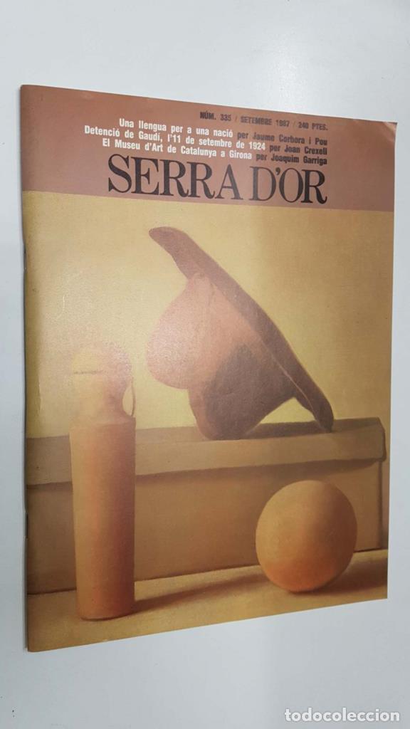 Postkarten: Revista Serra Dor num 335: set 1987, any XXIX. El Museu de Art de Catalunya a Girona - Varios