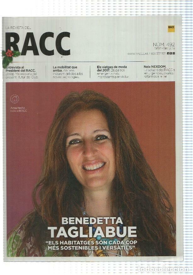 Postales: La Revista del RACC num 492 desembre 2016 - Entrevista a Benedetta Tagliabue - NULL